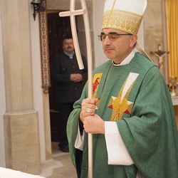 Bischof Wilhelm Krautwaschl in Gnas - 2015